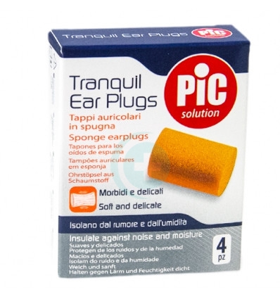 Pic Tranquil Ear Plugs Tranquil Tappi Auricolari 4pz