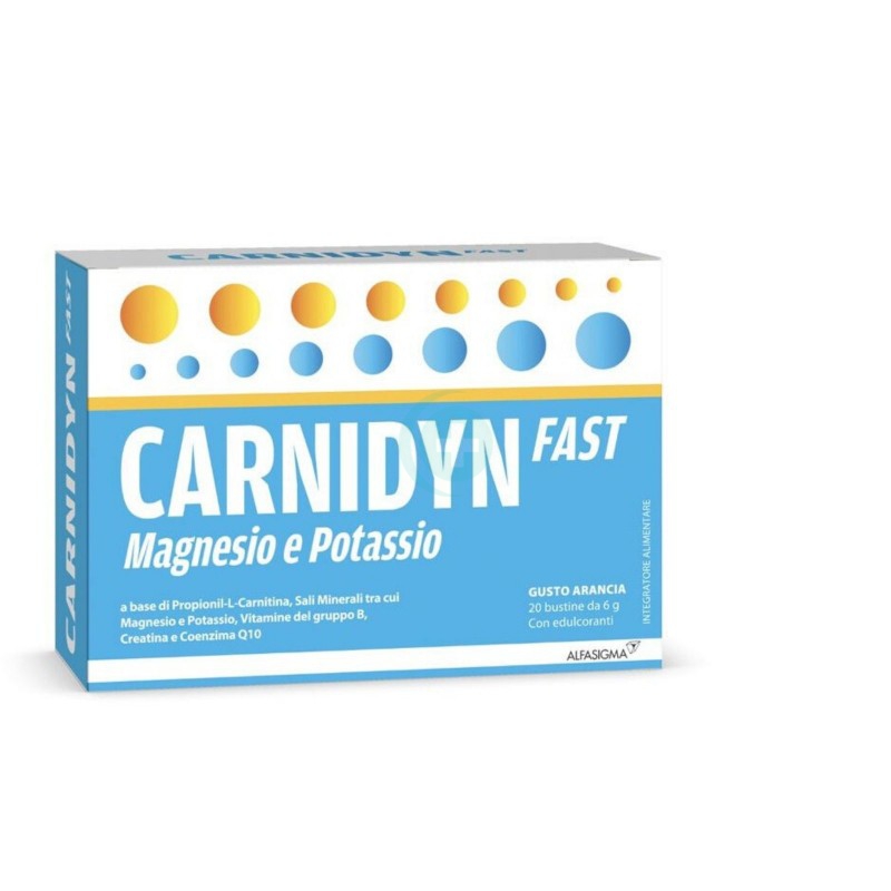 SigmaTau Linea Benessere ed Energia CarniFast Plus Integratore 20 Bustine