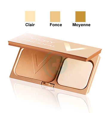 Vichy Linea Teint Ideal Fondotinta Illuminante in Polvere Compatto Colore Moyenn