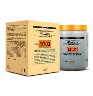 GUAM Linea Fanghi d'Alga Anticellulite Fanghi Classici Trattamento 1 Kg