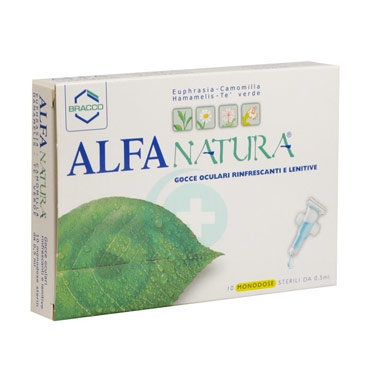 Bracco Linea Dispositivi Medici Alfa Natura Collirio Lenitivo 10 Fiale Monodose