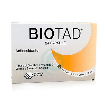 Biomedica Linea Benessere Energia BioTad Integratore Alimentare 24 Capsule