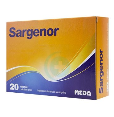 Meda Pharma Linea Benessere Energia Sargenor Integratore 20 Flaconcini 5 ml