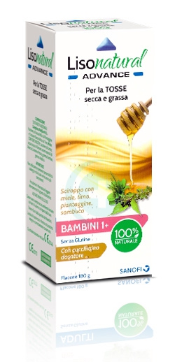 Sanofi Linea Diospositivi Medici Lisonatural Advance Bambini Tosse Mista 180 g