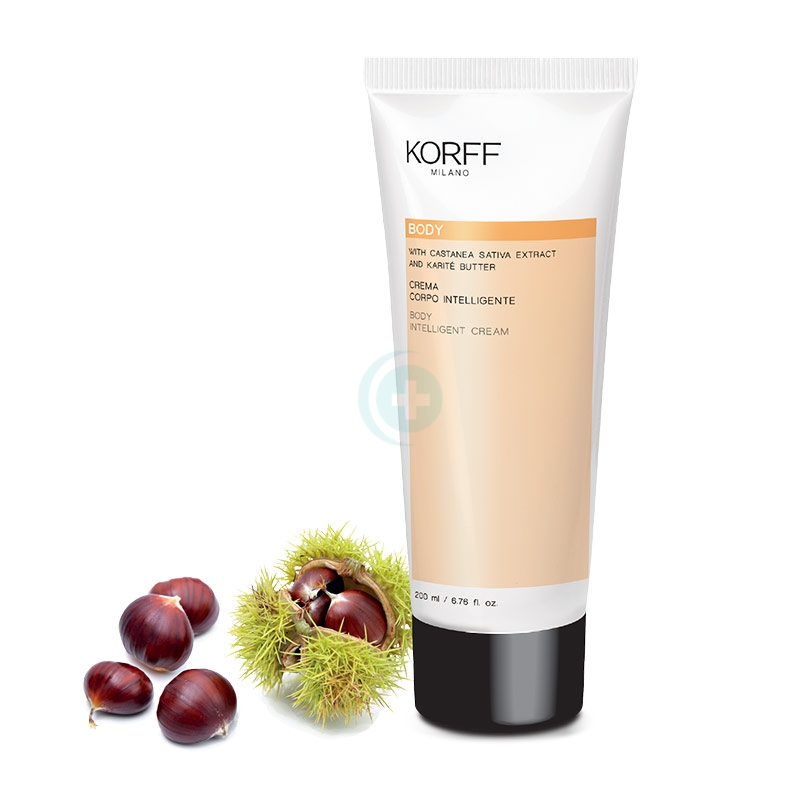 Korff Linea Body Crema Corpo Intelligente Burro di Karit e Castagna 200 ml
