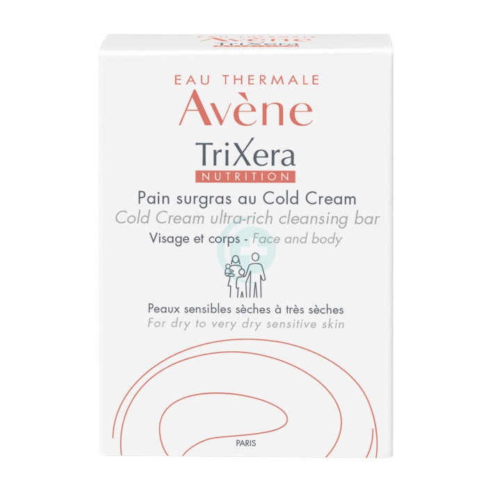 Avene Linea Trixera Nutrition Pane Detergente Senza Sapone Pelli Secche 100 g