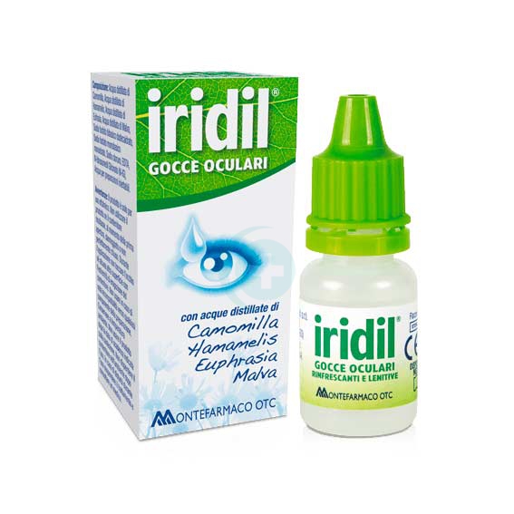 Montefarmaco Linea Dispositivi Medici Oftalmici Iridil Gocce Oculari 10 ml