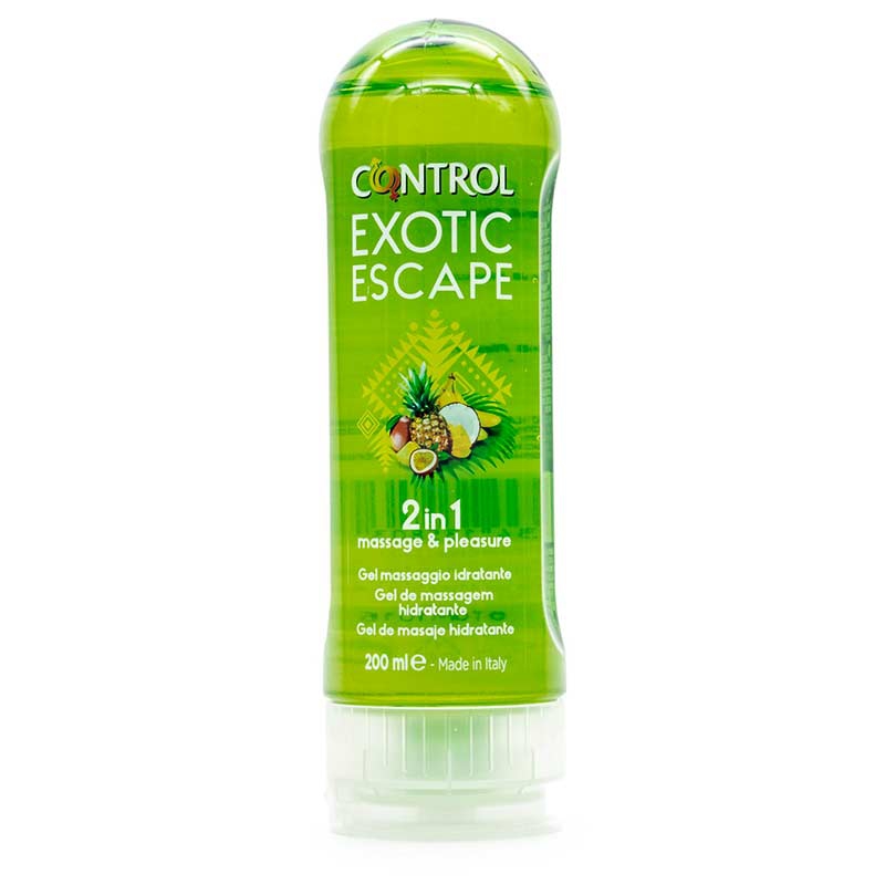Control Linea Piacere Coppia 2in1 Massage & Pleasure Gel Exotic Escape 200 ml