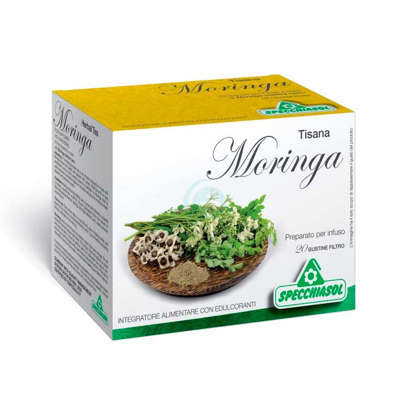 Specchiasol Linea Controllo del Peso Moringa Integratore Tisana 20 Buste