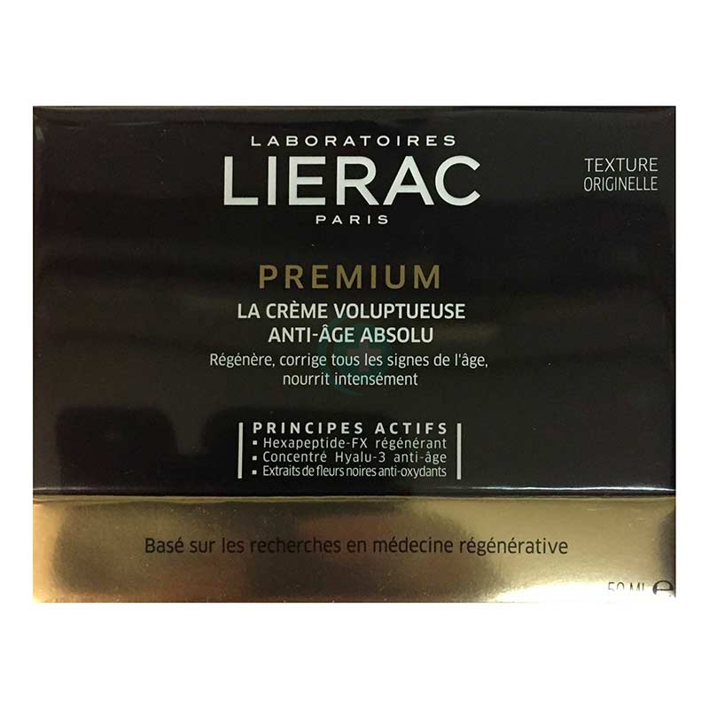 Lierac Linea Premium La Creme Voluptueuse Absolu Anti-Et� Globale Viso 50 ml