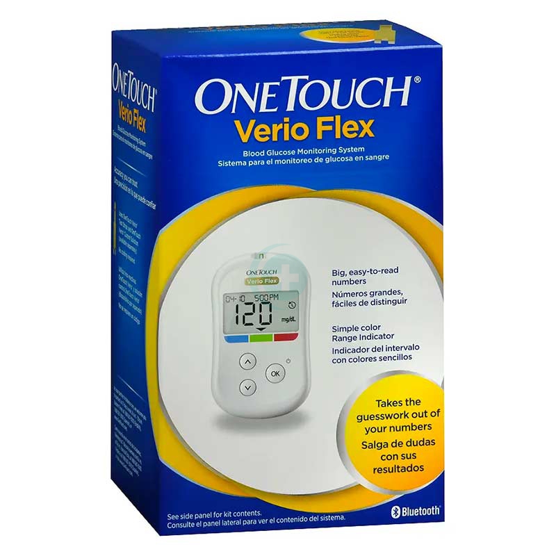OneTouch Linea Dispositivi Medici Controllo Glicemia Glucometro Verio Flex