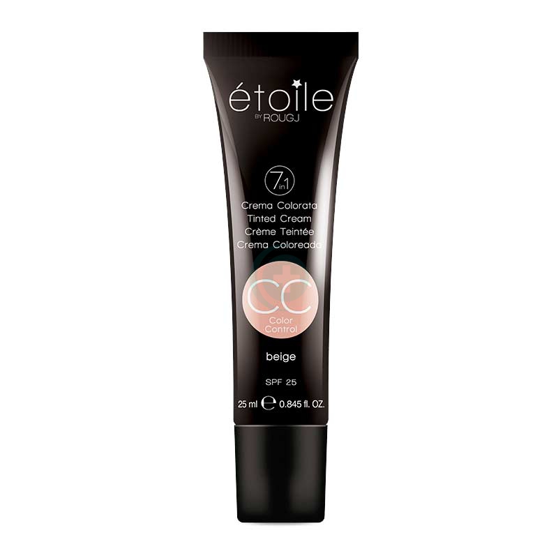 Rougj Linea Make-up CC Cream Crema Viso Colorata Colore Medio Beige 25 ml