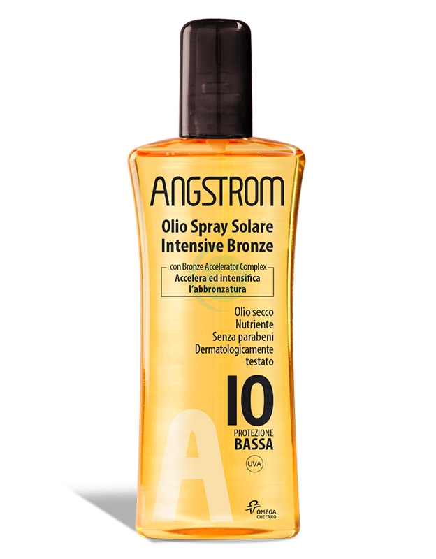 Angstrom Linea Protect Instadry SPF10 Olio Solare Nutriente Spray Corpo 150 ml