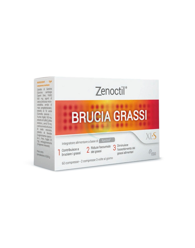 XLS Linea Controllo del Peso Zenoctil Brucia Grassi Integratore 60 Compresse