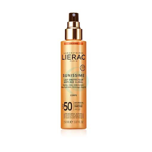 Lierac Linea Sole Sunissime SPF30 Latte Energizzante Anti-Age Global Corpo 150ml