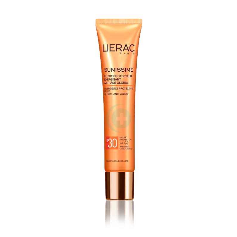 Lierac Linea Sole Sunissime SPF30 Fluido Energizzante Anti-Age Global Viso 40 ml