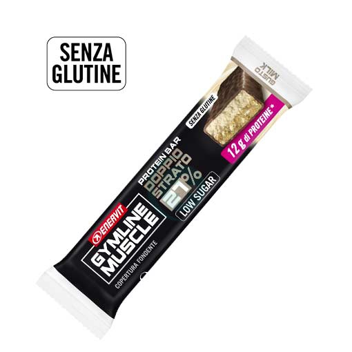 Enervit Sport Linea Gymline Muscle Protein Bar 30 Barrette Milk-Ciok