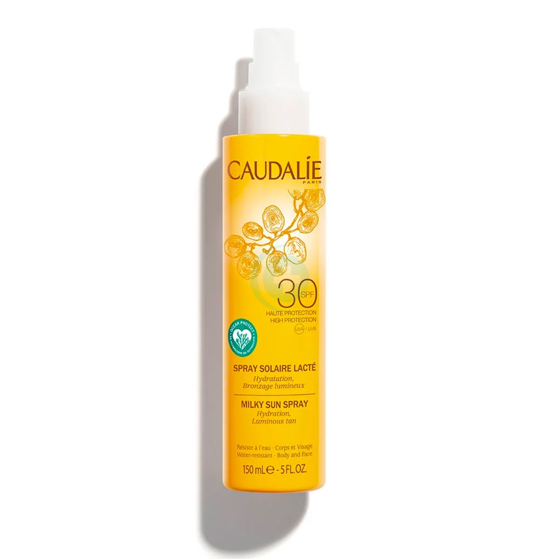 Caudalie Linea Soleil Divin SPF30 Lact� Spray Solare Idratante Viso Corpo 150 ml