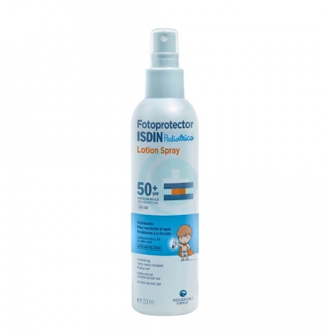 ISDIN Linea Solare SPF50+ Fotoprotector Pediatrics Lotion Spray No Gas 200 ml