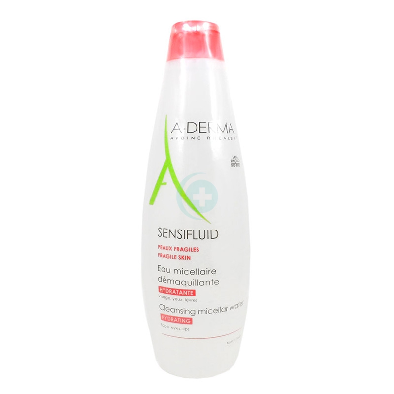 A-Derma Linea Sensifluid Pelli Sensibili Acqua Micellare Struccante 250 ml