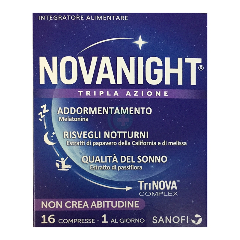 Sanofi Aventis Linea Sonno e Serenit� Novanight Integratore 16 Compresse