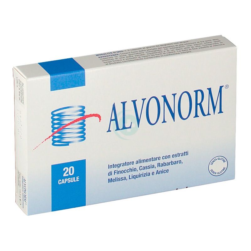 Natural Bradel Linea Apparato Digerente Alvonorm Integratore 20 Capsule