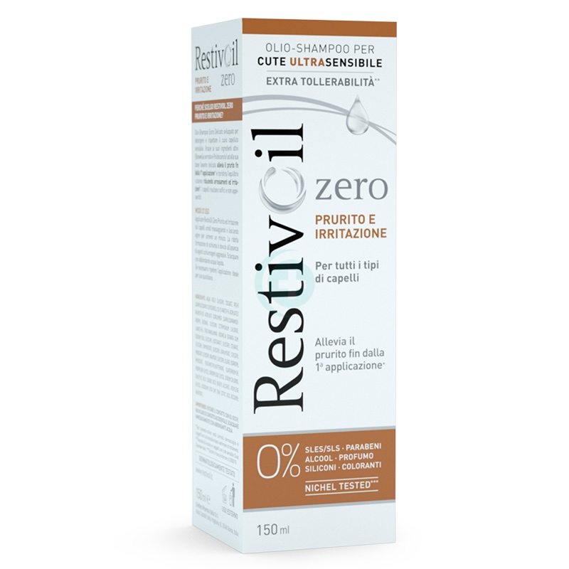 RestivOil Linea Lenitiva Zero Prurito Irritazione Olio Shampoo Nutritivo 150 ml