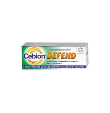 Cebion Linea Difese Immunitarie Defend Integratore 12 Compresse Effervescenti